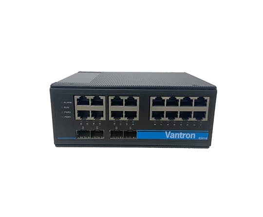 S3016 16-Port + 2-SFP L2 Gigabit Managed Industrial Switch	