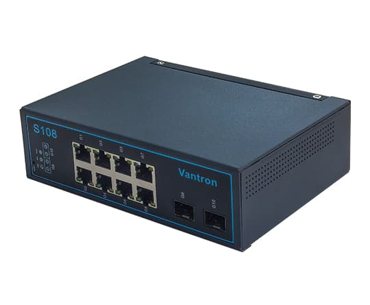 S108 Series 8-port Gigabit Unmanaged Industrial Switches