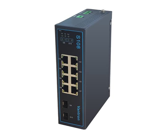 S108 Series 8-port Gigabit Unmanaged Industrial Switches